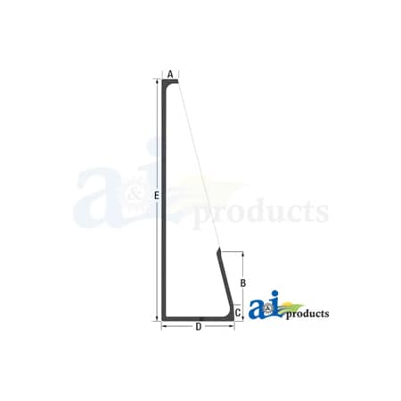 A & I Products Glass; LH Front Windshield 0" x0" x0" A-T230094